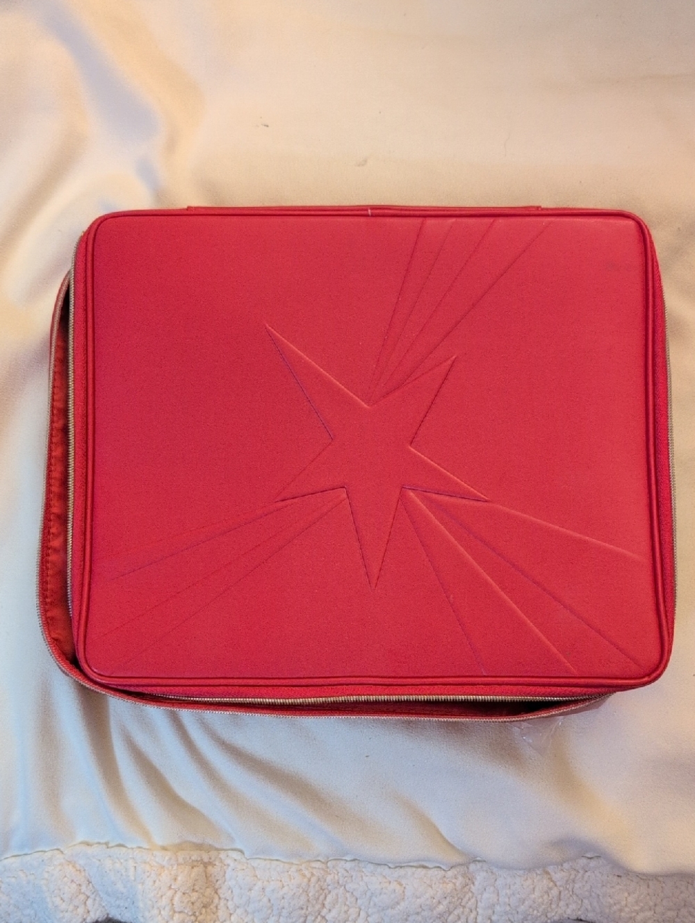 Lancome Hot Pink Starburst Cosmetics Case